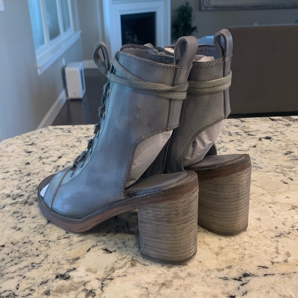 NEW $178 Free People City of Lights Heel Boots 9 - Picture 10 of 14